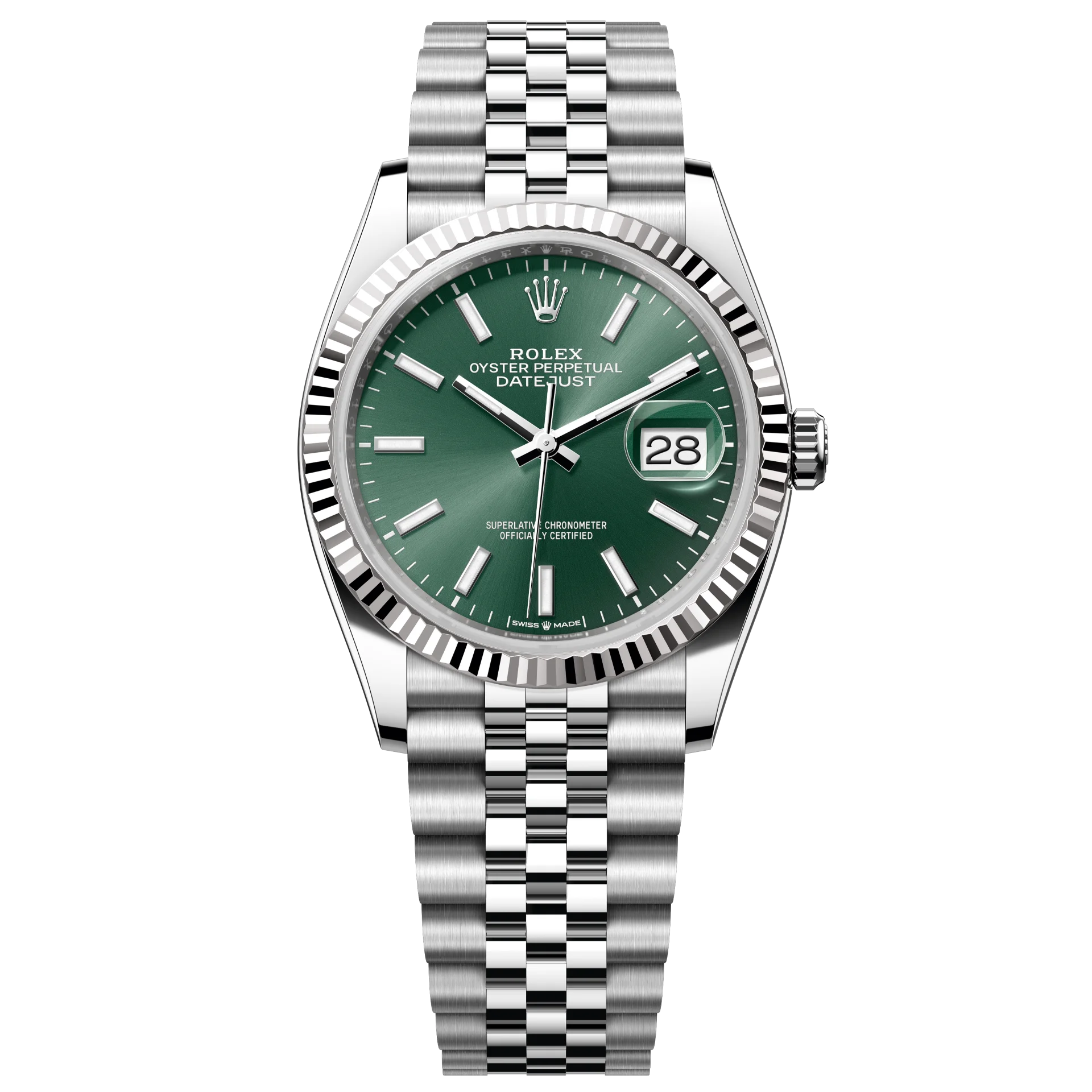 Đồng hồ Rolex Datejust 126234-0051 (Mặt Xanh Bạc Hà)