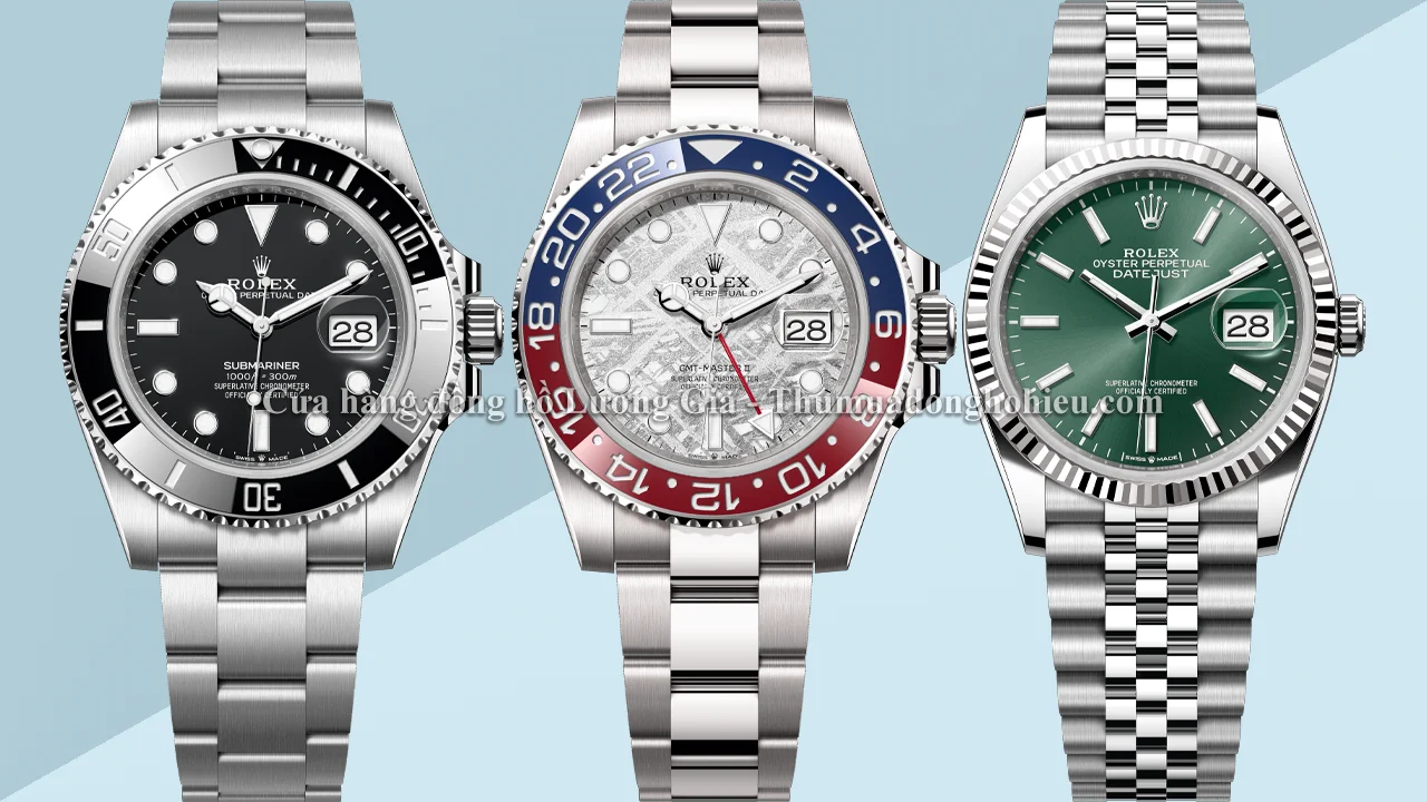 Các mẫu Rolex đáng cân nhắc khi bán lại