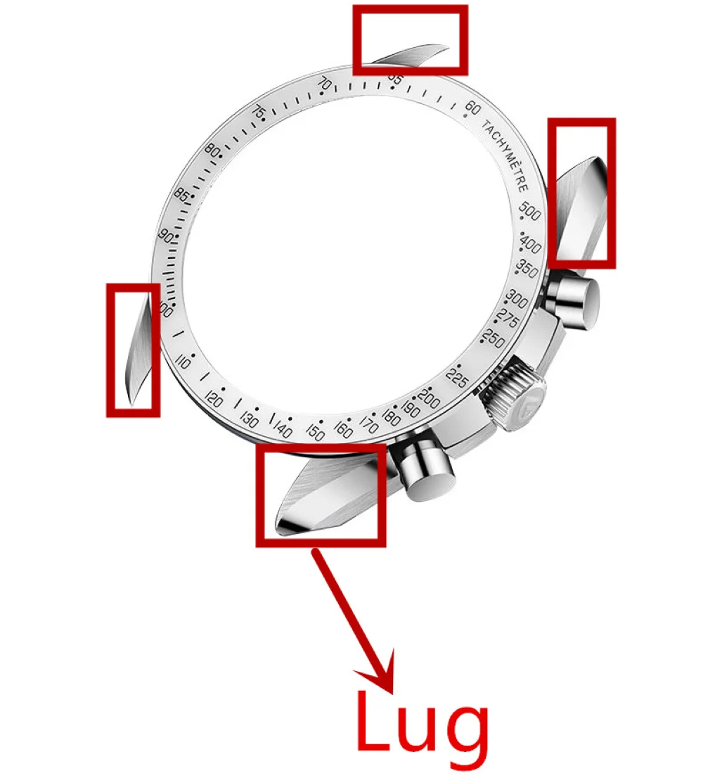 Lugs đồng hồ là gì? (Còn gọi là Vấu, Tai, Càng)