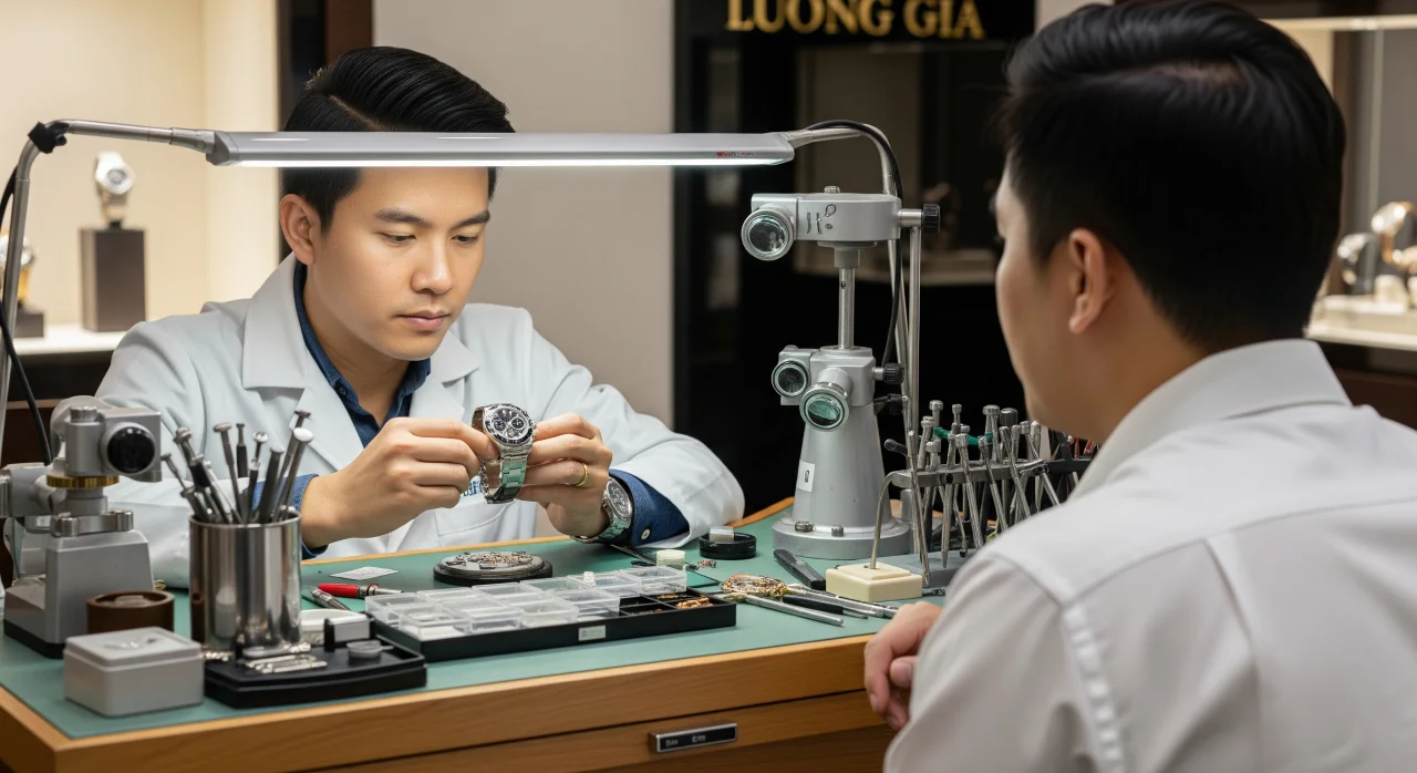 Quy Trình Thẩm Định & Định Giá Rolex Toàn Diện 8 Bước Tại Lương Gia