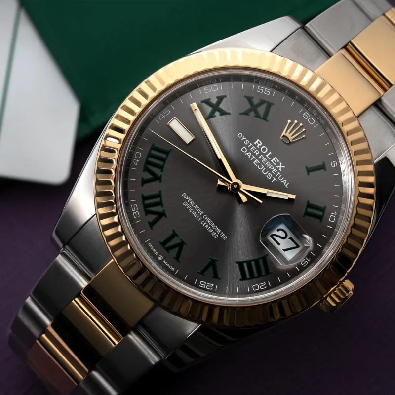 Đồng hồ Rolex Datejust 41 Ref. 126333 Mặt số Wimbledon