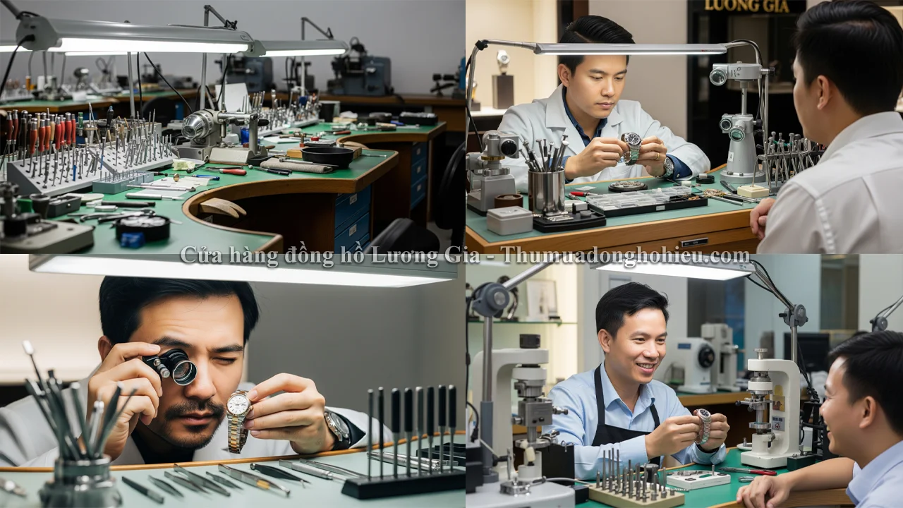 Thẩm định và Thu mua Đồng hồ Guichet tại Cửa hàng Lương Gia
