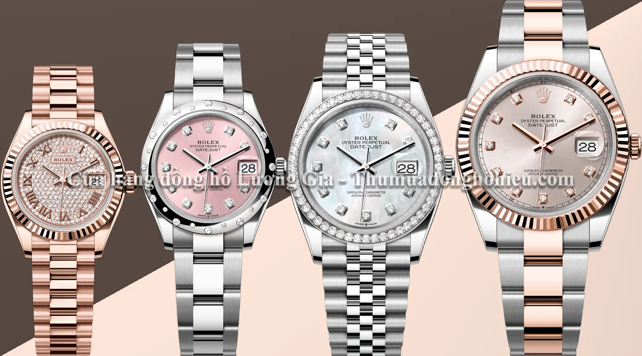 Lịch sử và bối cảnh các kích thước Rolex Datejust