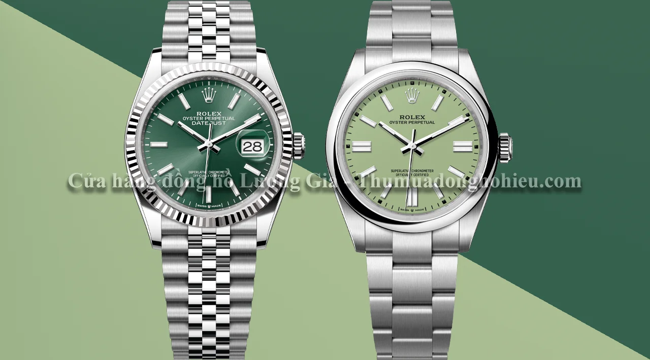 So sánh Nhanh Thông số Kỹ thuật: Rolex 36mm vs 41mm